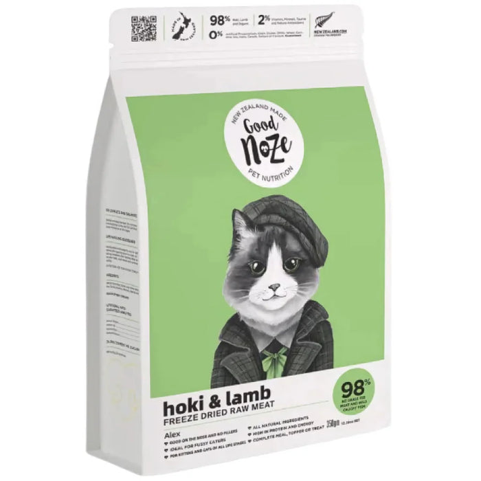 Good Noze Freeze-Dried Raw Meat Cat Dry Food 350g