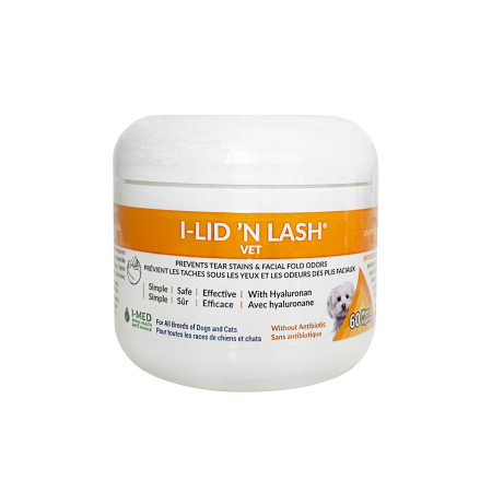 I-Med I-Lid ’n Lash Vet Wipes 60 sheets