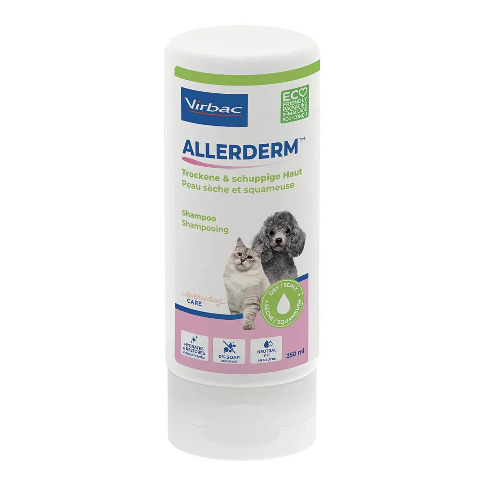 Virbac Allerderm Dry and Scaly Skin Shampoo 250ml