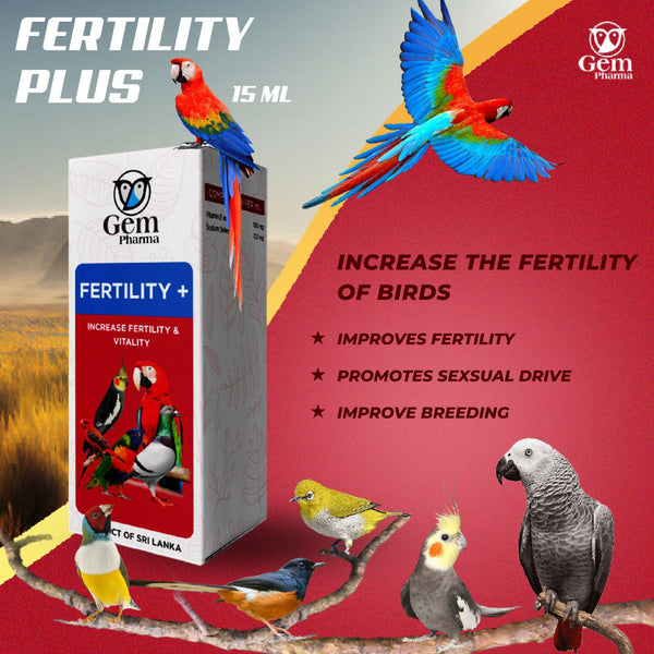 Gem Pharma Fertility for Birds 15ml