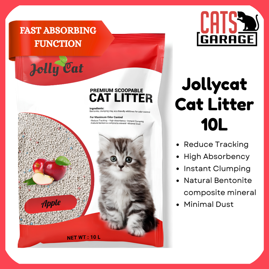 JollyCat Bentonite Cat Litter 10L