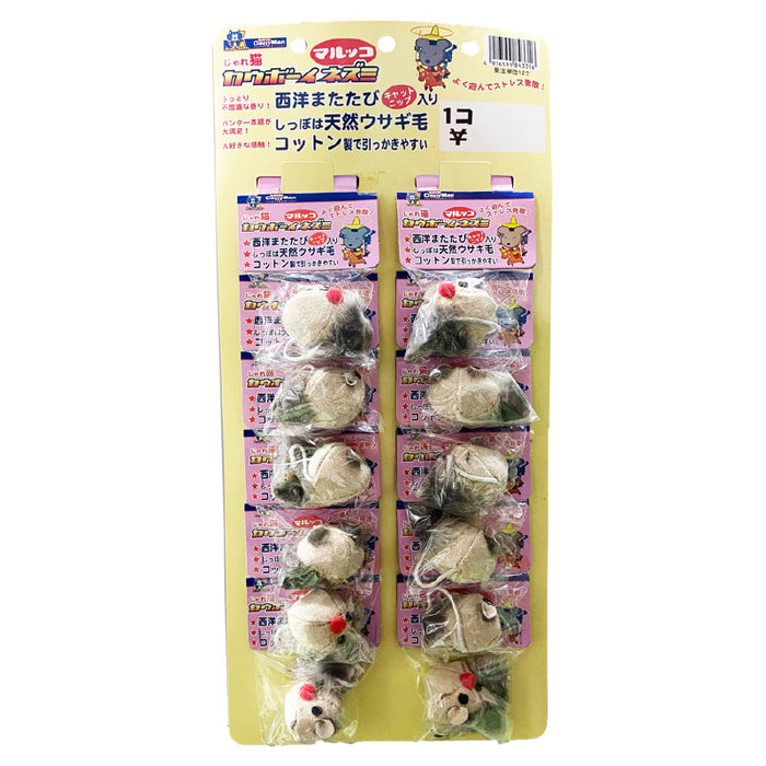 Jareneko Cowboy Plump Mouse 12pcs