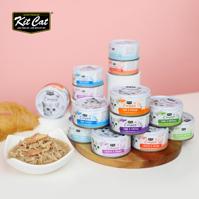 Kit Cat Complete Cuisine Pure Cat Wet Food 70g X 24cans
