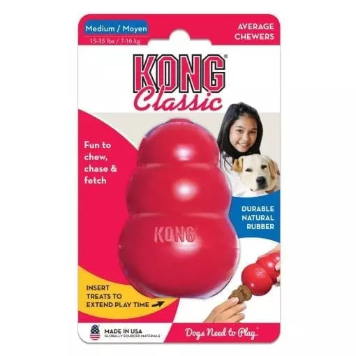 KONG Classic Dog Toy (6 Sizes)
