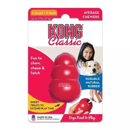 KONG Classic Dog Toy (6 Sizes)