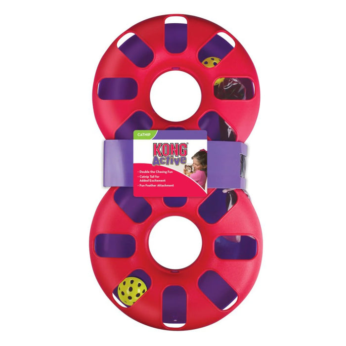 KONG Cat Active Eight Track Cat Toy