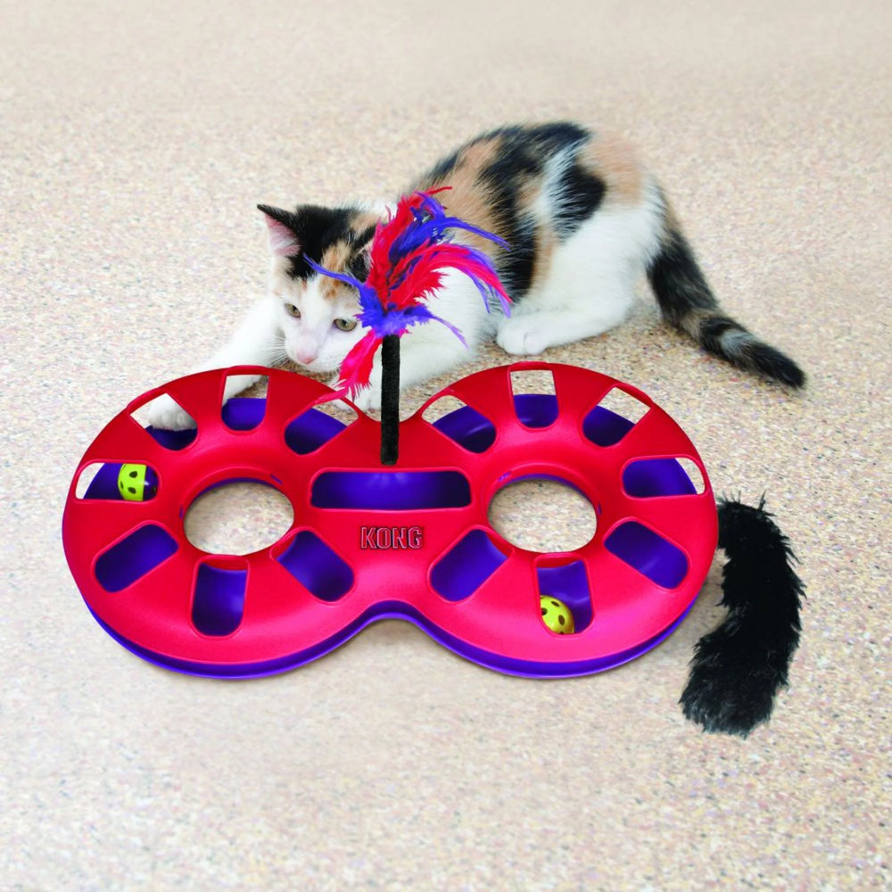 KONG Cat Active Eight Track Cat Toy
