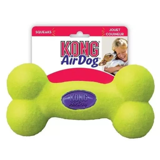 KONG Puppy Airdog Squeaker Bone Dog Toy (3 Sizes)