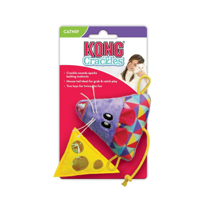 KONG Crackles Mouse Cat Toy