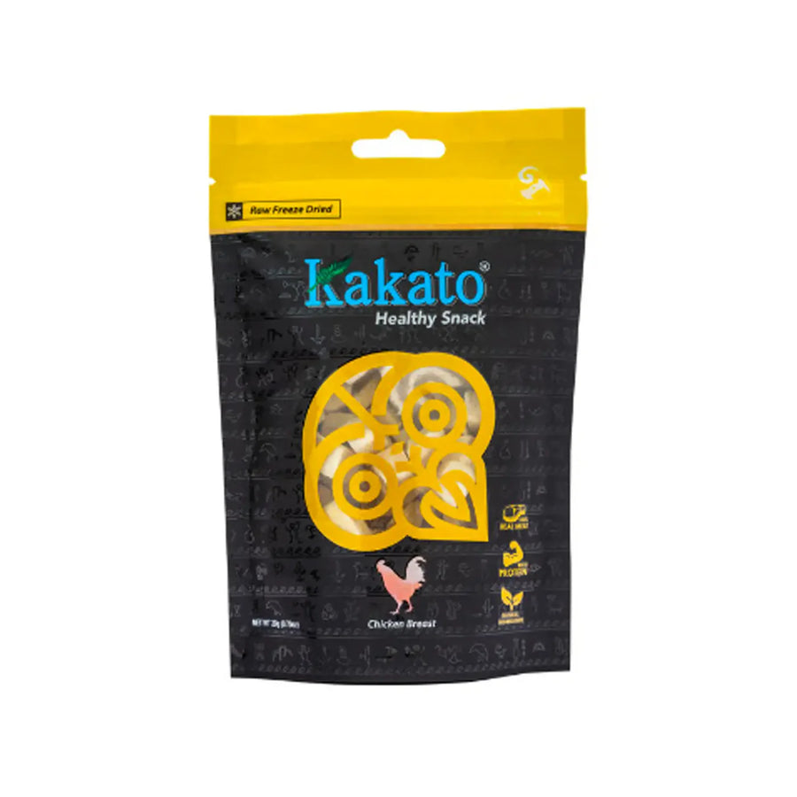 Kakato Freeze-dried Chicken Breast Dice 20g X8