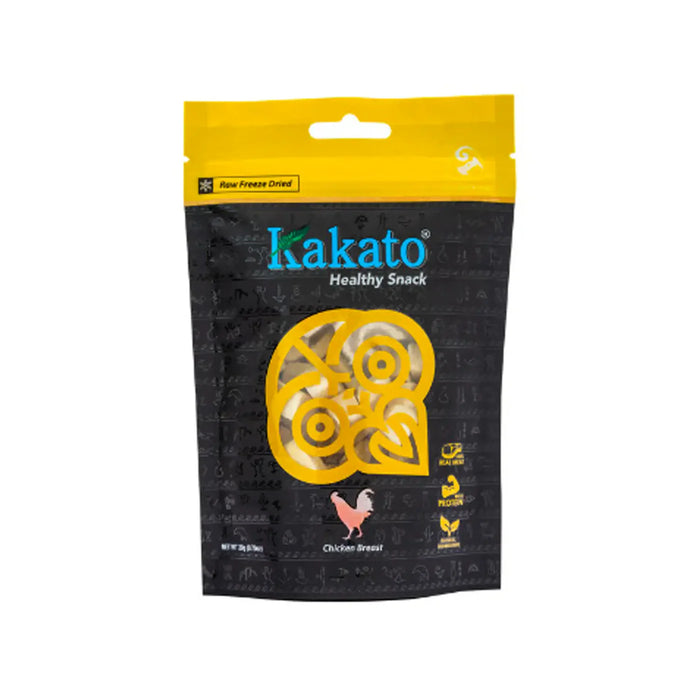 Kakato Freeze-dried Chicken Breast Dice 20g X8