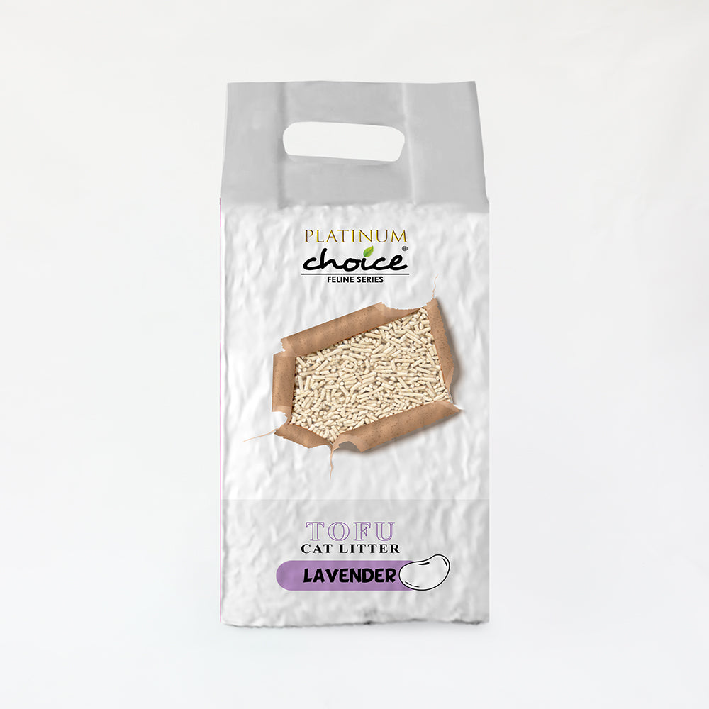 Platinum Choice Tofu Cat Litter Lavender 7L X6