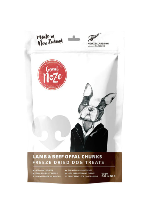 Good Noze Freeze Dried Raw Dog Treats 60g & 100g