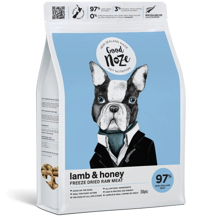 Good Noze Freeze-Dried Raw Meat Dog Dry Food 350g