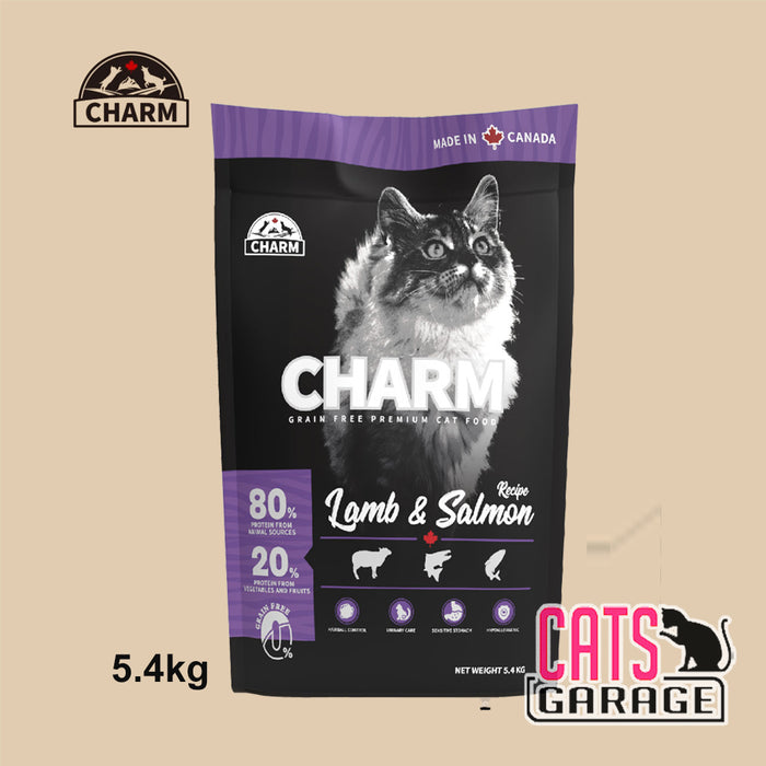CHARM Lamb & Salmon Cat Dry Food (3 Sizes)