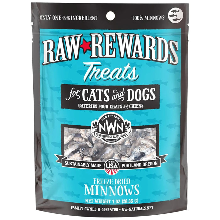 Northwest Naturals Raw Rewards & Frozen/Freeze-Dried Treats for Dogs & Cats 1oz - 10oz