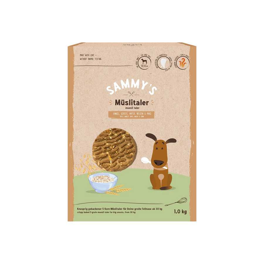 Bosch Sammy’s Muesli Taler 1kg