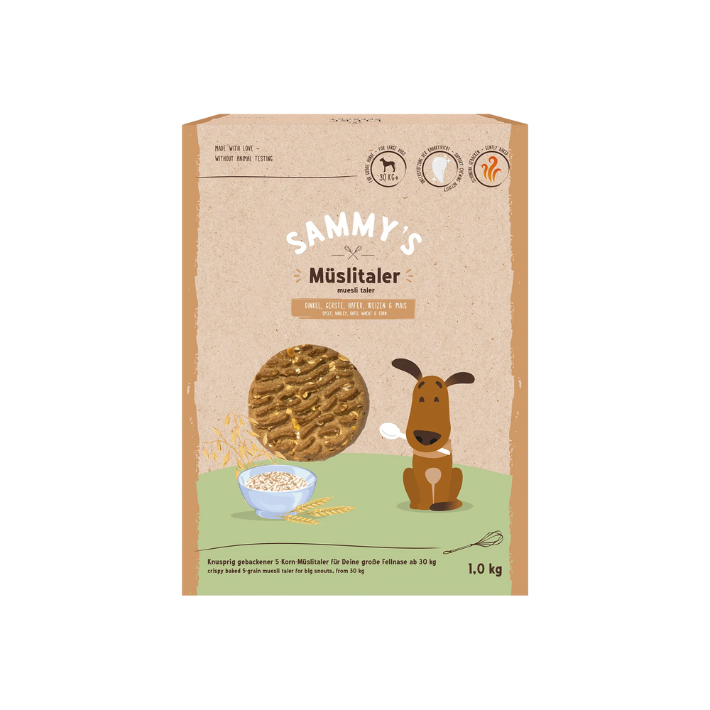 Bosch Sammy’s Muesli Taler 1kg