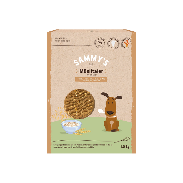 Bosch Sammy’s Muesli Taler 1kg