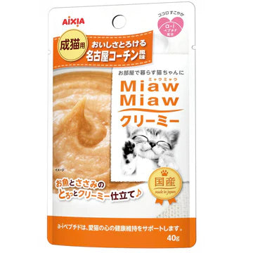 Aixia Miaw Miaw Cream Cat Wet Food 40g