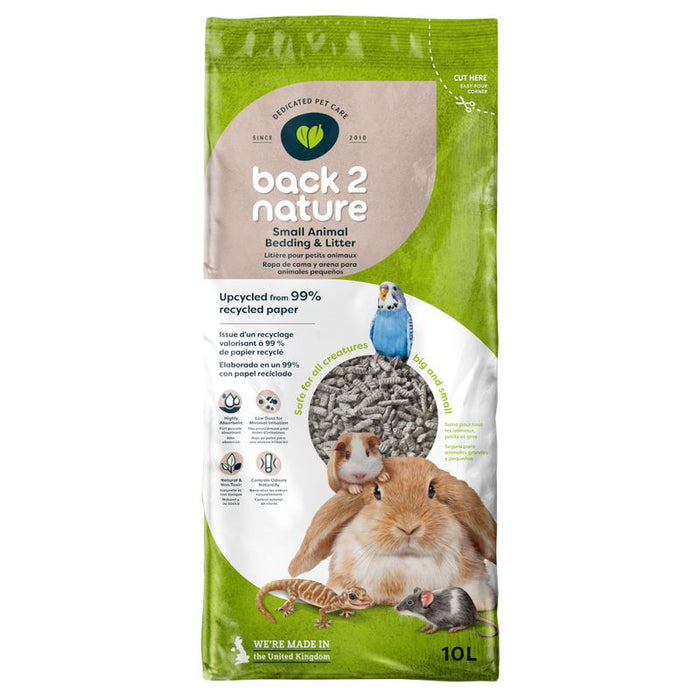 Breeder Celect Back-2-Nature Small Animal Bedding & Litter 10L - 30L