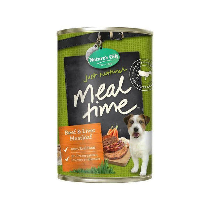 Nature's Gift Dog Beef and Liver Meatloaf 700g X12