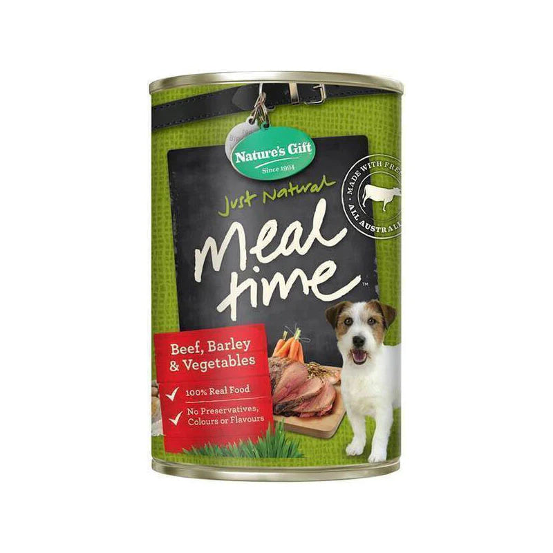 Nature's Gift Dog Beef,Barley and Vegetables 700g X12