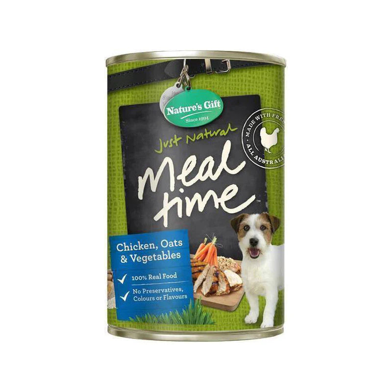 Nature's Gift Dog Chicken,Oat and Vegetables 700g X12