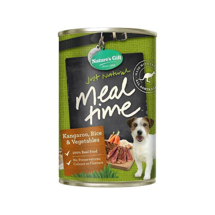 Nature's Gift Dog Kangaroo,Rice and Vegetables 700g X12