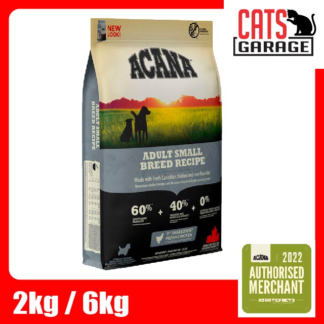 ACANA HERITAGE Adult Small Breed Dog Dry Food 340g