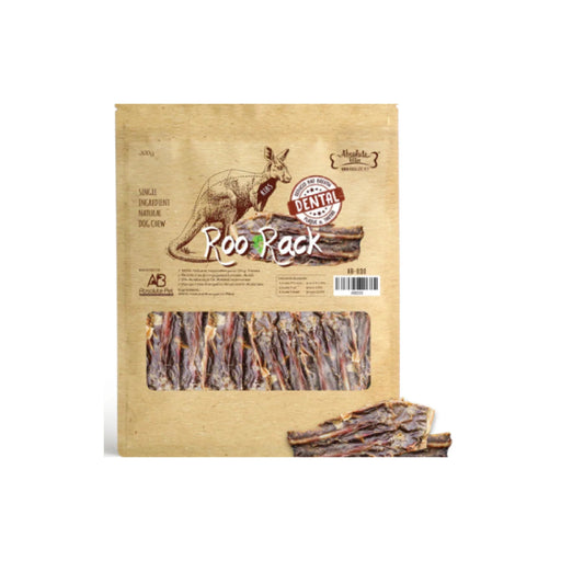 Absolute Bites Roo Racks Air Dried Treats for Dogs 250g