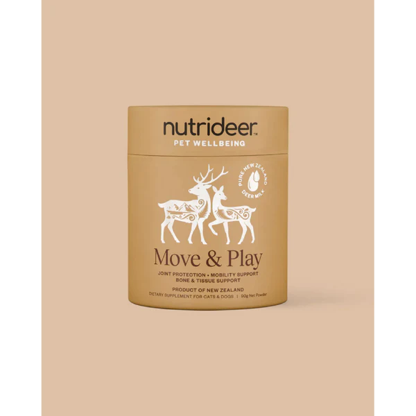 Nutrideer Move & Play Joint & Mobility Supplement For Cats & Dogs 90g