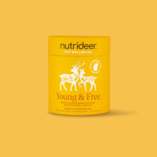 Nutrideer Young & Free Puppy & Kitten Supplement For Cats & Dogs 90g