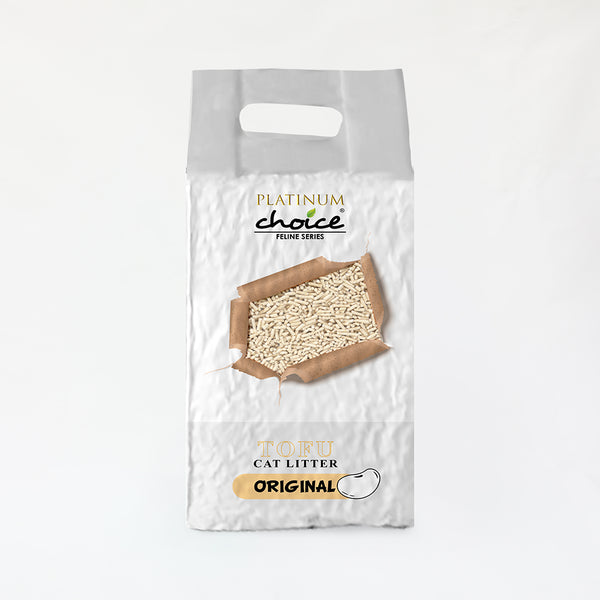 Platinum Choice Tofu Cat Litter Original 7L X6