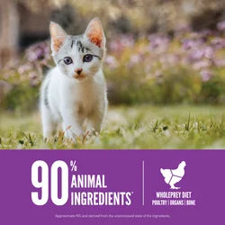 ORIJEN Kitten Freeze-Dried Infused Dry Cat Food 1.8kg / 5.4kg | High Protein Growth Formula Kitten Kibble