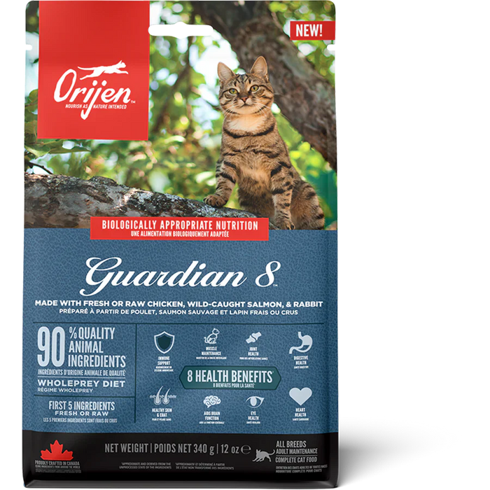 Orijen Freeze-Dried Infused Guardian 8 Recipe Dry Cat Food 340g