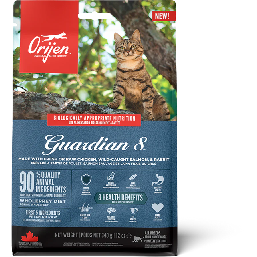 Orijen Freeze-Dried Infused Guardian 8 Recipe Dry Cat Food 340g