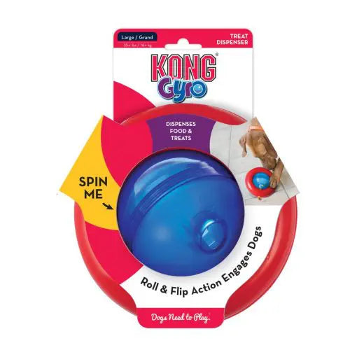 KONG Gyro Dog Toys (2 Sizes)