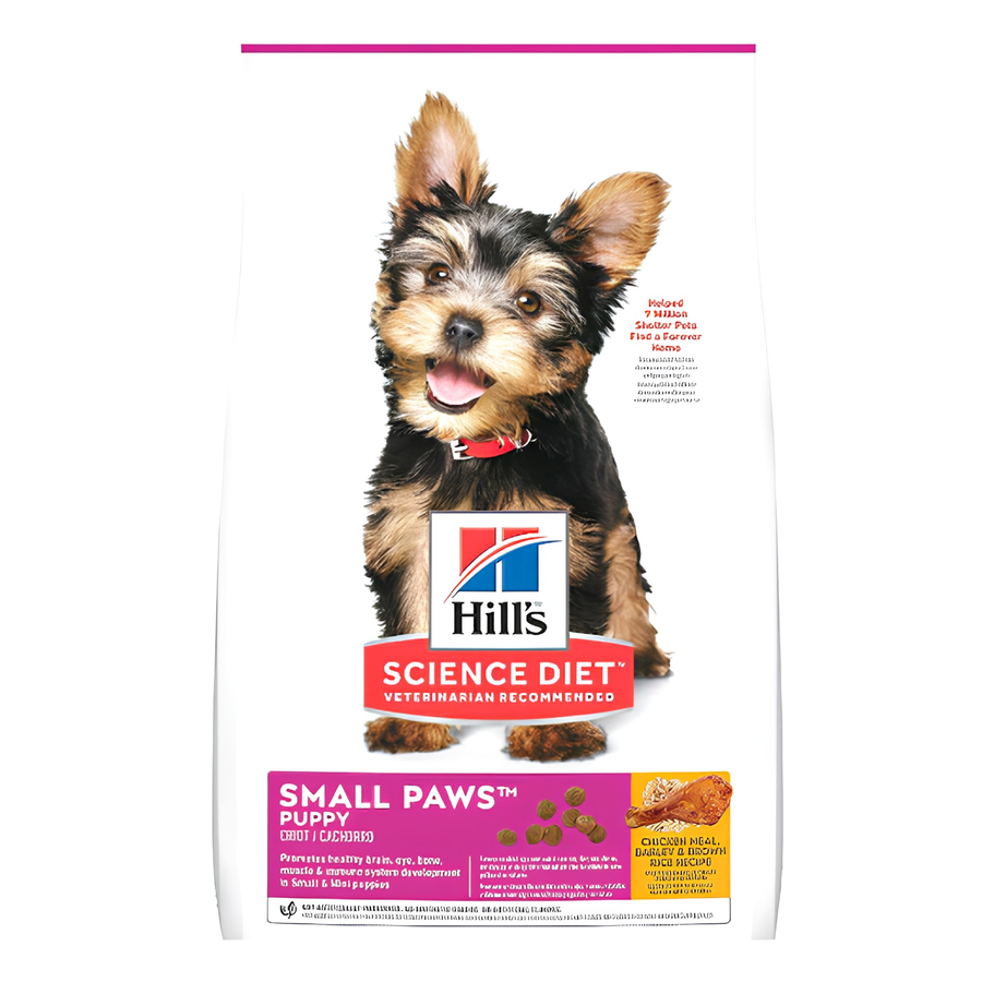 Hill's Science Diet Small Paws Puppy Chicken and Barley Recipe Dry Dog Food 1.5kg