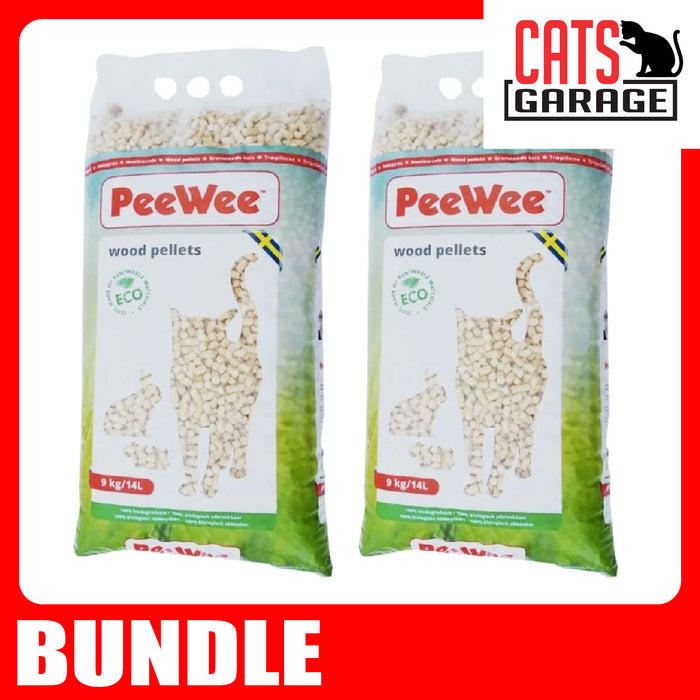 PeeWee Eco Wood Litter 9kg