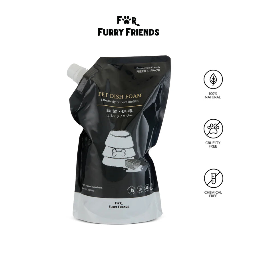 For Furry Friends Pets Dish Foam Refill 1000ml
