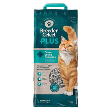 Breeder Celect Plus Cat Litter 10L & 25L
