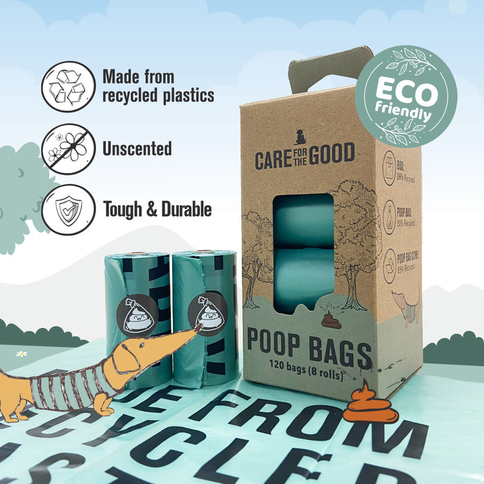 Care for the Good Poop Bags 15bags x 8rolls