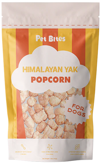 Pet Bites Himalayan Yak Popcorn 40g