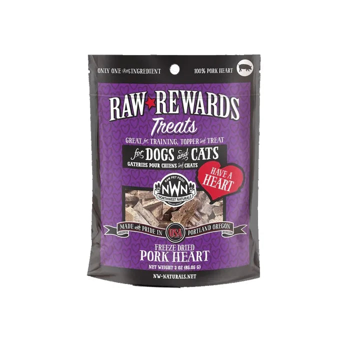 Northwest Naturals Raw Rewards & Frozen/Freeze-Dried Treats for Dogs & Cats 1oz - 10oz