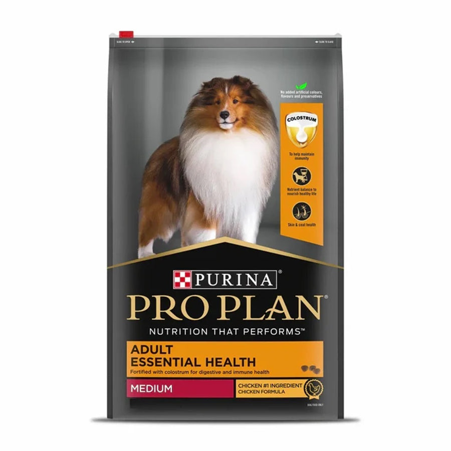 Purina Pro Plan Canine Adult Essential Health Medium Dry Dog Food (2 Sizes)