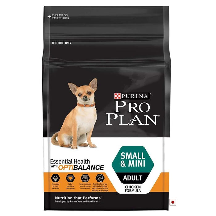 Purina Pro Plan Canine Adult Essential Health Small & Mini Dry Dog Food (2 Sizes)