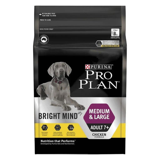 Purina Pro Plan Canine Adult 7+ Bright Mind Medium & Large Dog Dry Food 12kg