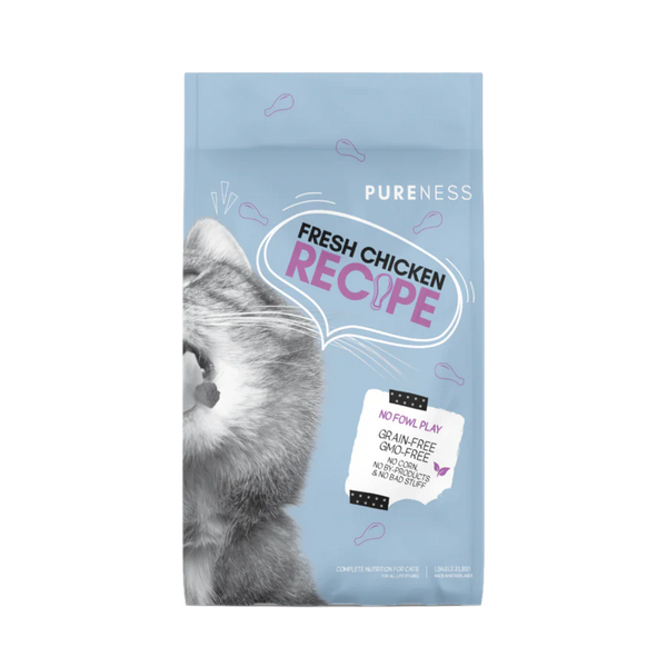 Pureness Fresh Chicken Recipe Dry Cat Food (1.5kg & 10kg and 1.5kgX3)