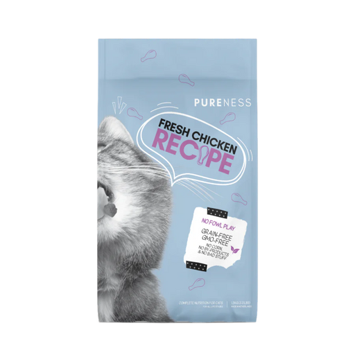 Pureness Fresh Chicken Recipe Dry Cat Food (1.5kg & 10kg and 1.5kgX3)